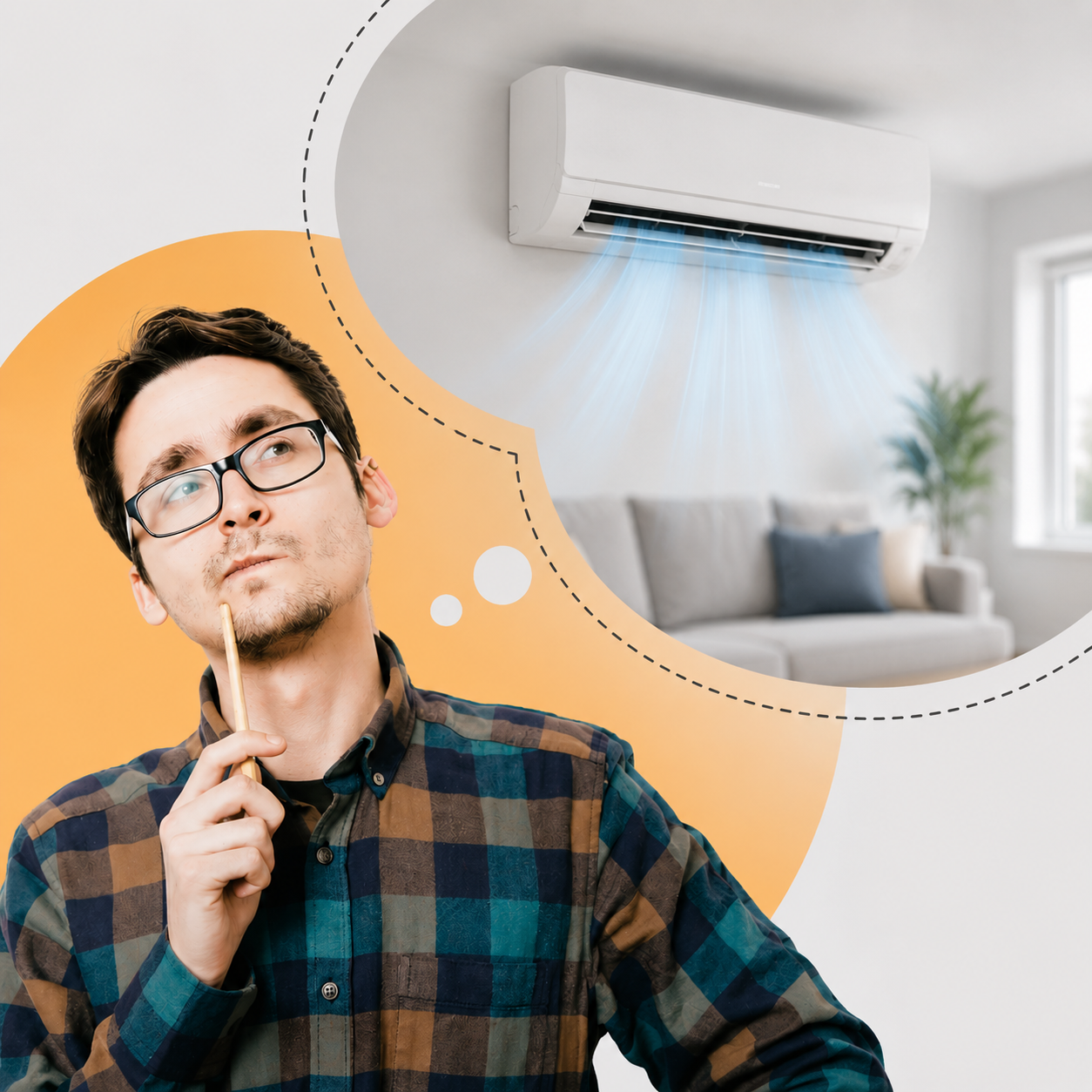 How does the home AC work?