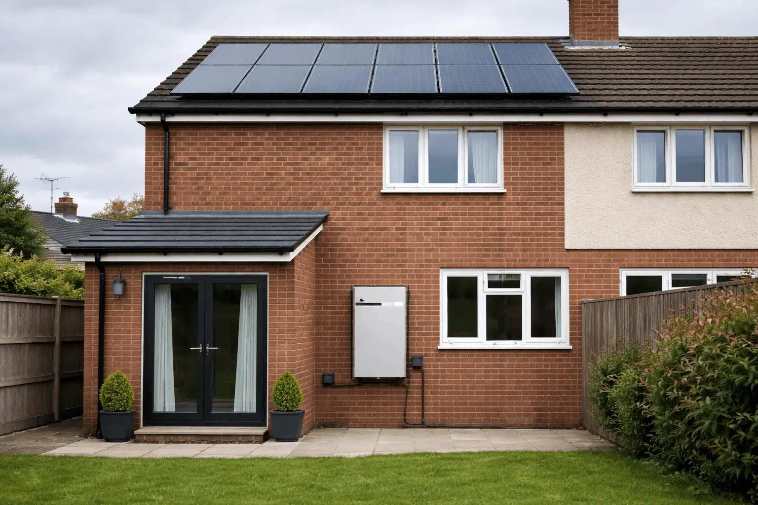 Solar Panels and battery installation in South Yorkshire