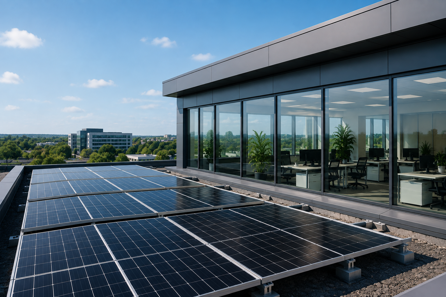 Solar Panels for Office